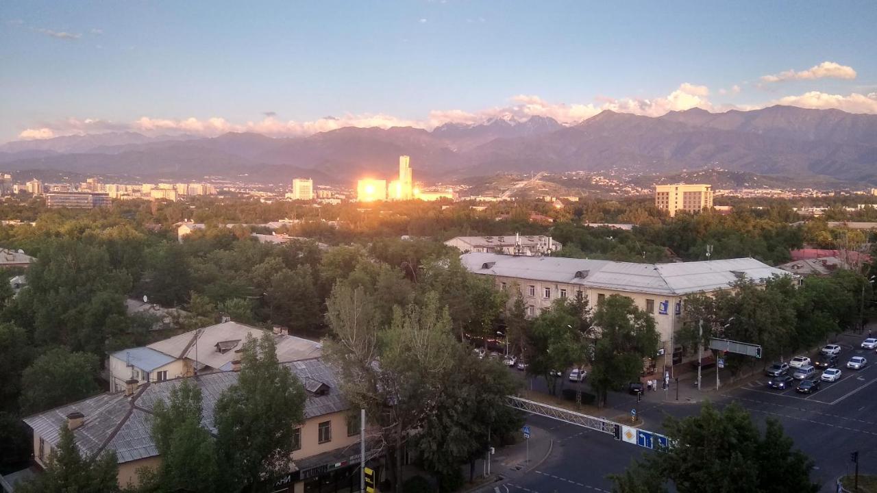 Атакент Панорамный вид Квартира Алмати Екстер'єр фото