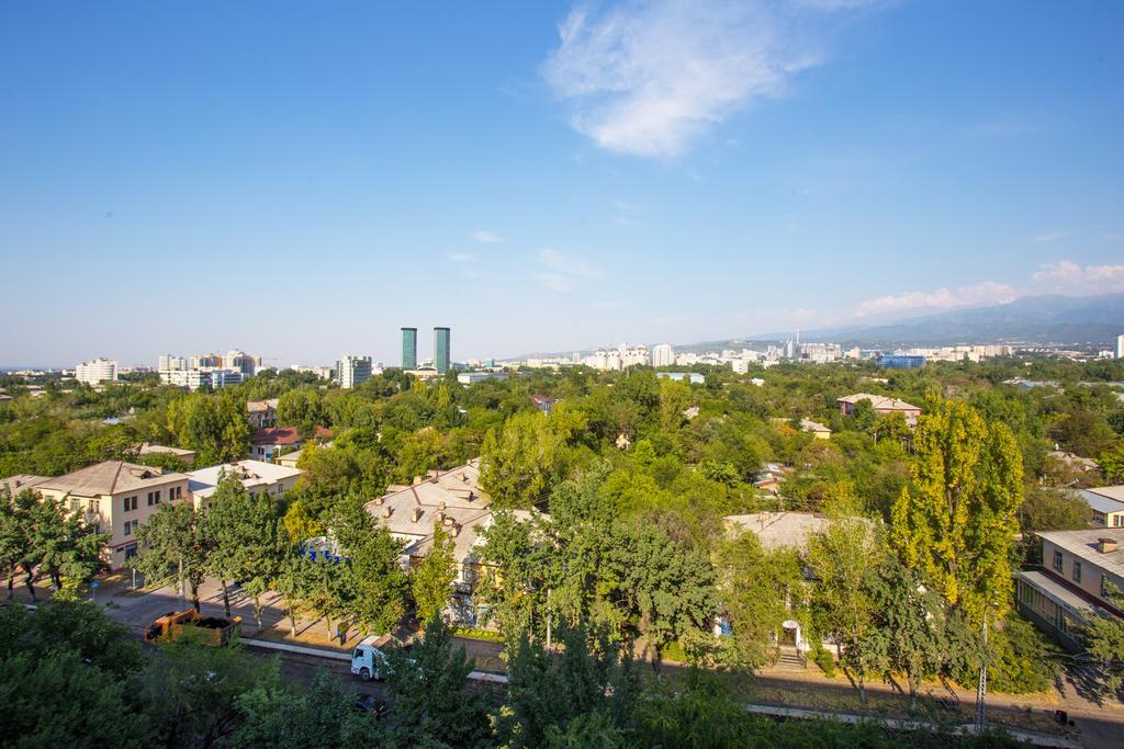 Атакент Панорамный вид Квартира Алмати Екстер'єр фото